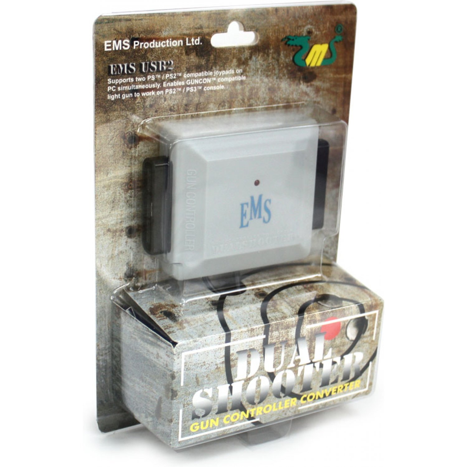EMS USB2 Sharp Shooter – Supports 2 joypads or dance mats