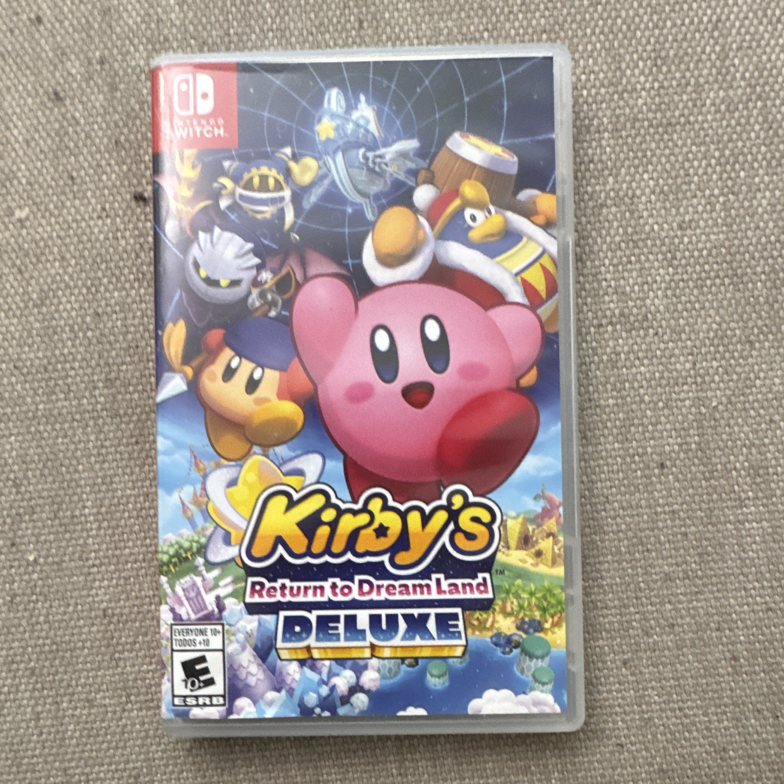 Nintendo Kirby’s Return to Dream Land Deluxe Switch Multiplayer E10+ NTSC 2023