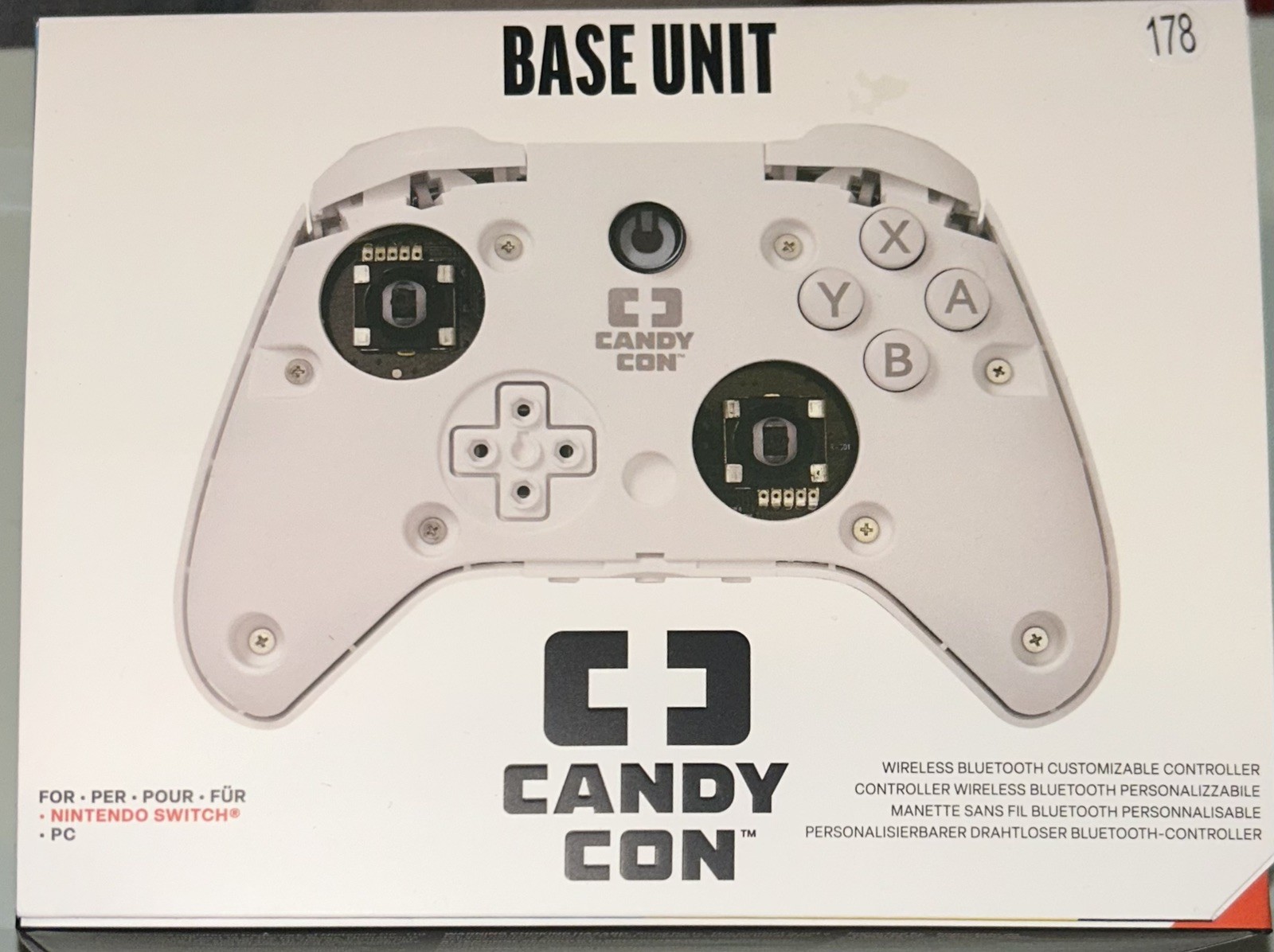 Candy Con Wireless Bluetooth Controller for Nintendo Switch & PC New