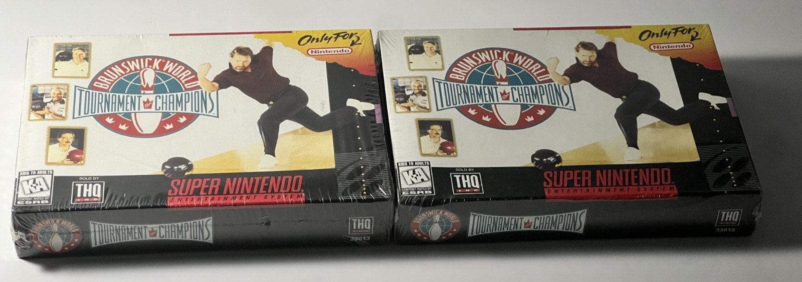 Lot of 10 New Brunswick World Tournament of Champions Snes Factory Sealed