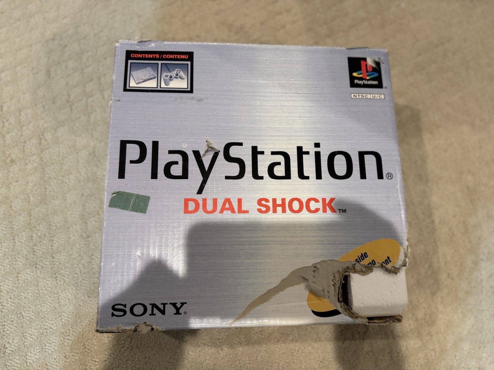 Sony Playstation PS 1 Dualshock Tested Console – With Box & Die Hard Game