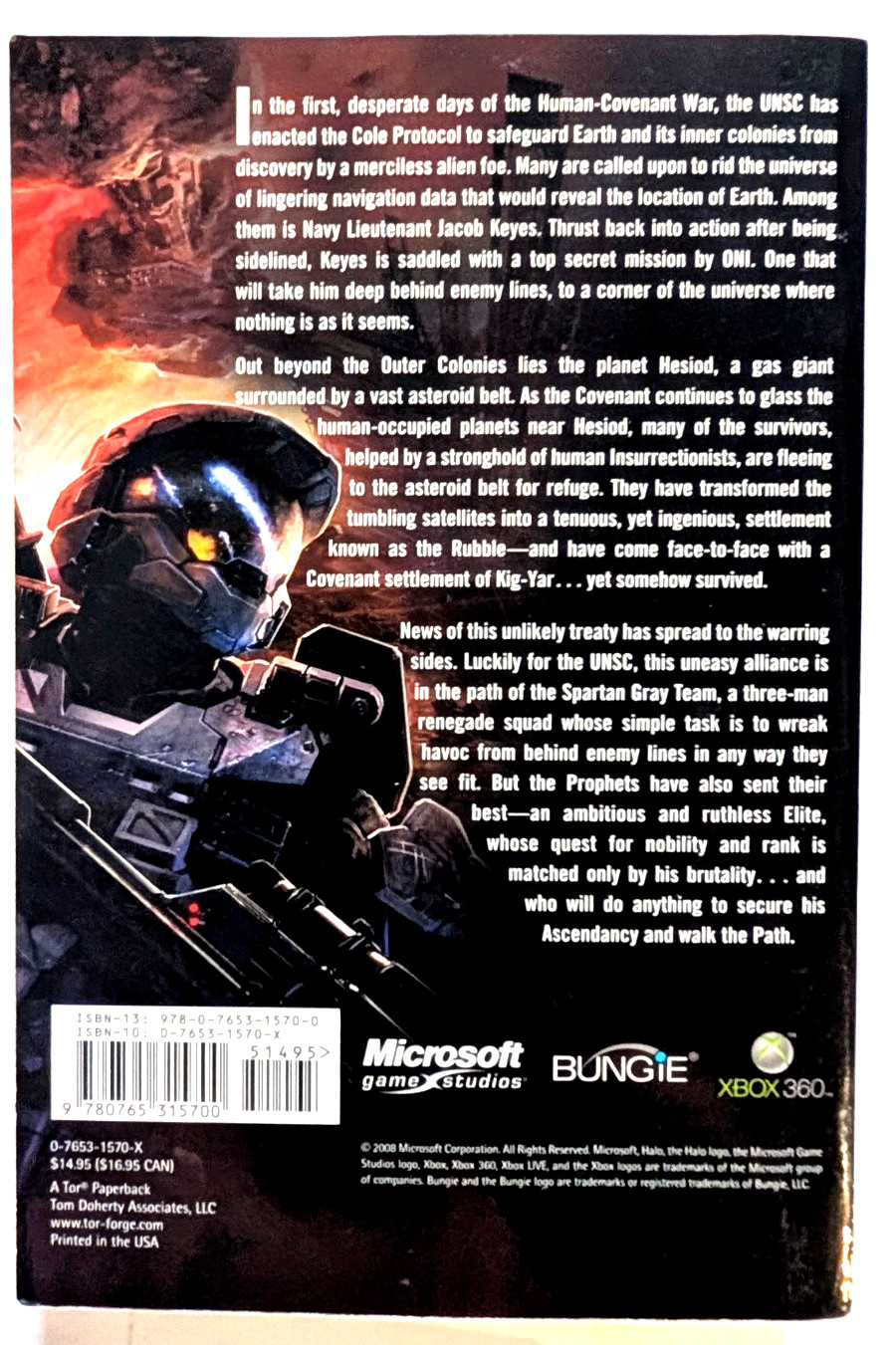 HALO Series X-Box mostly 1st Edition Lot PB Books