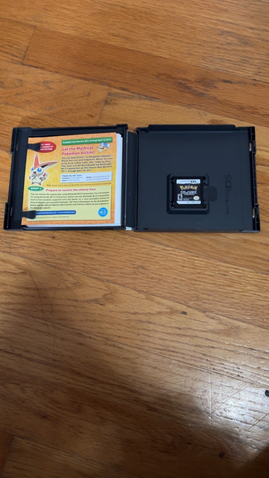 Pokemon: Black Version – Nintendo DS – TESTED AND WORKING – NO MANUAL – GENUINE