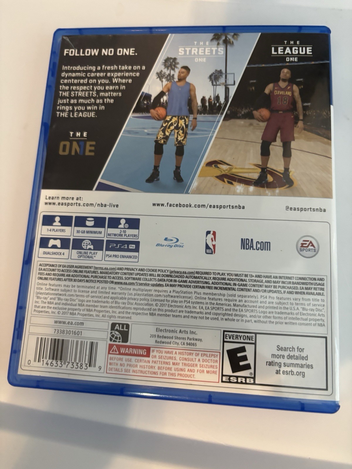 NBA Live 18 PS4 Cib No Manual Included E (ESRB) Everyone)