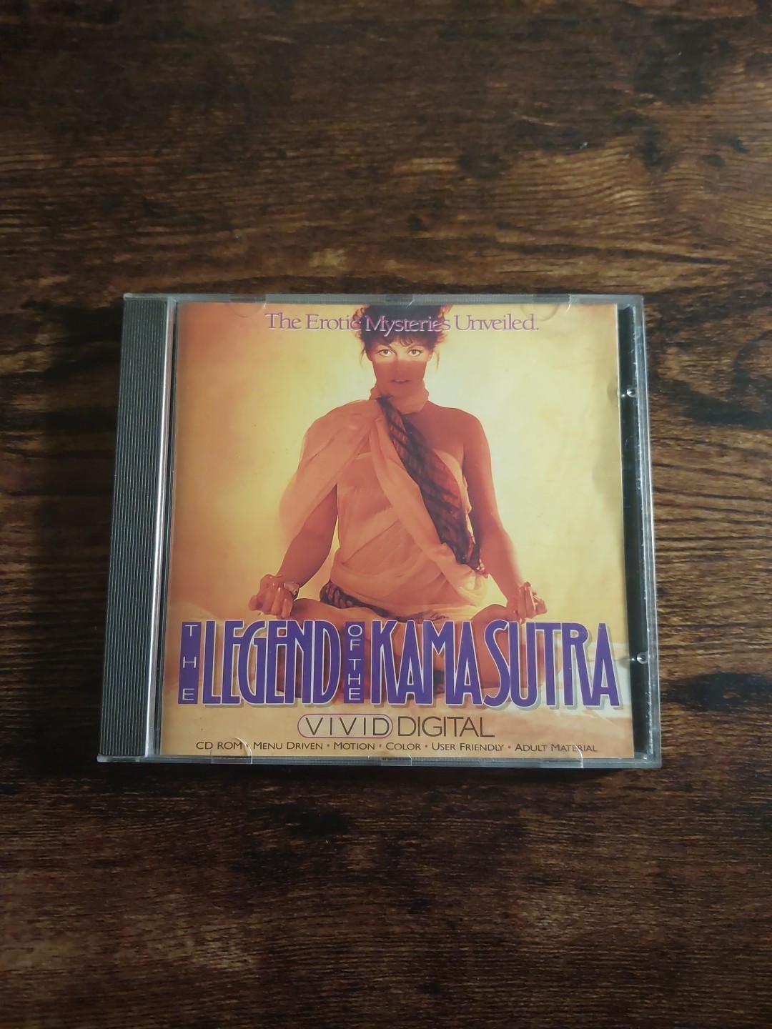 Vivid Interacitve Legend Of The Kama Sutra 1993 CD ROM super rare OOP Adult Game