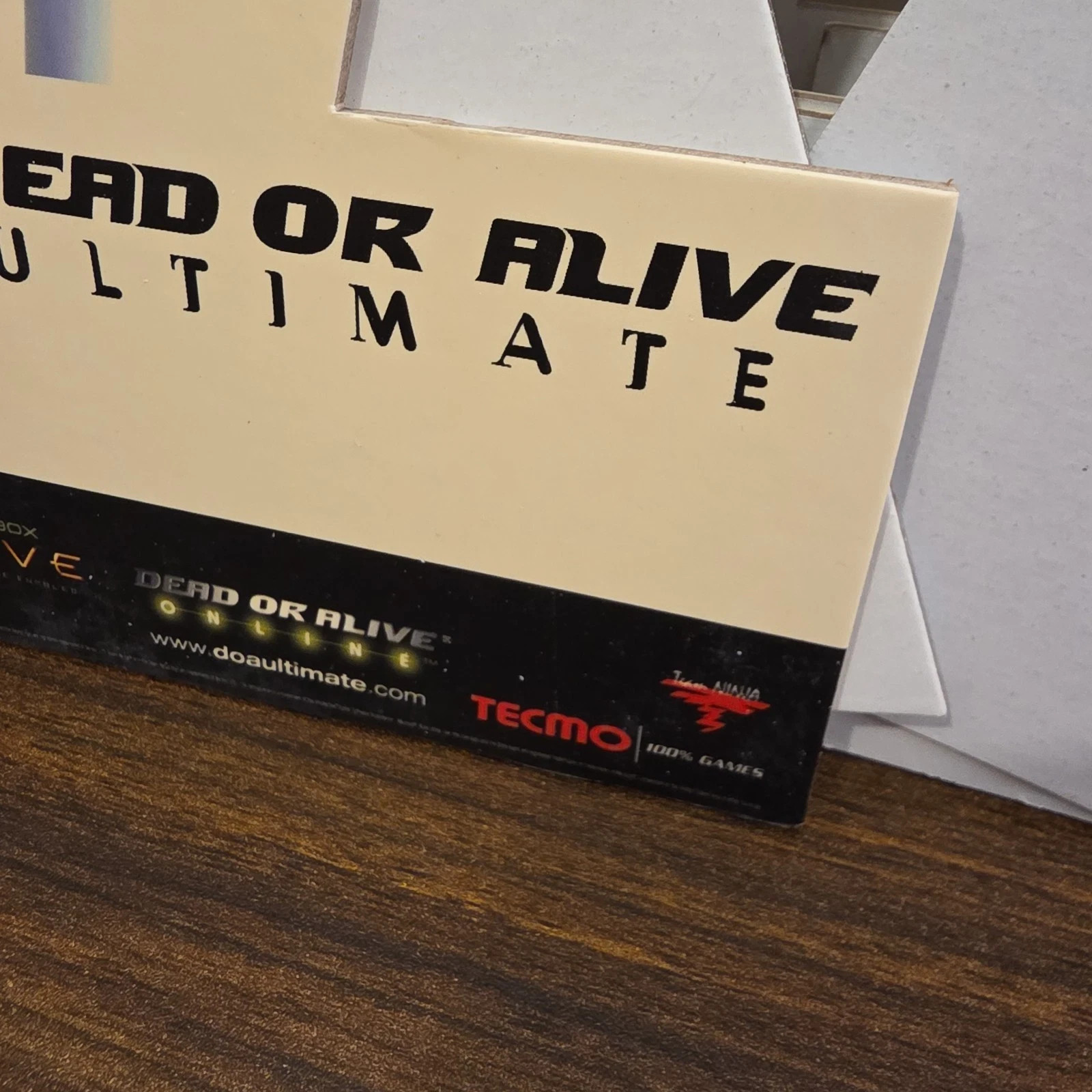 Dead Or Alive Ultimate Xbox Live Original Counter Standee Girls 8x Complete set