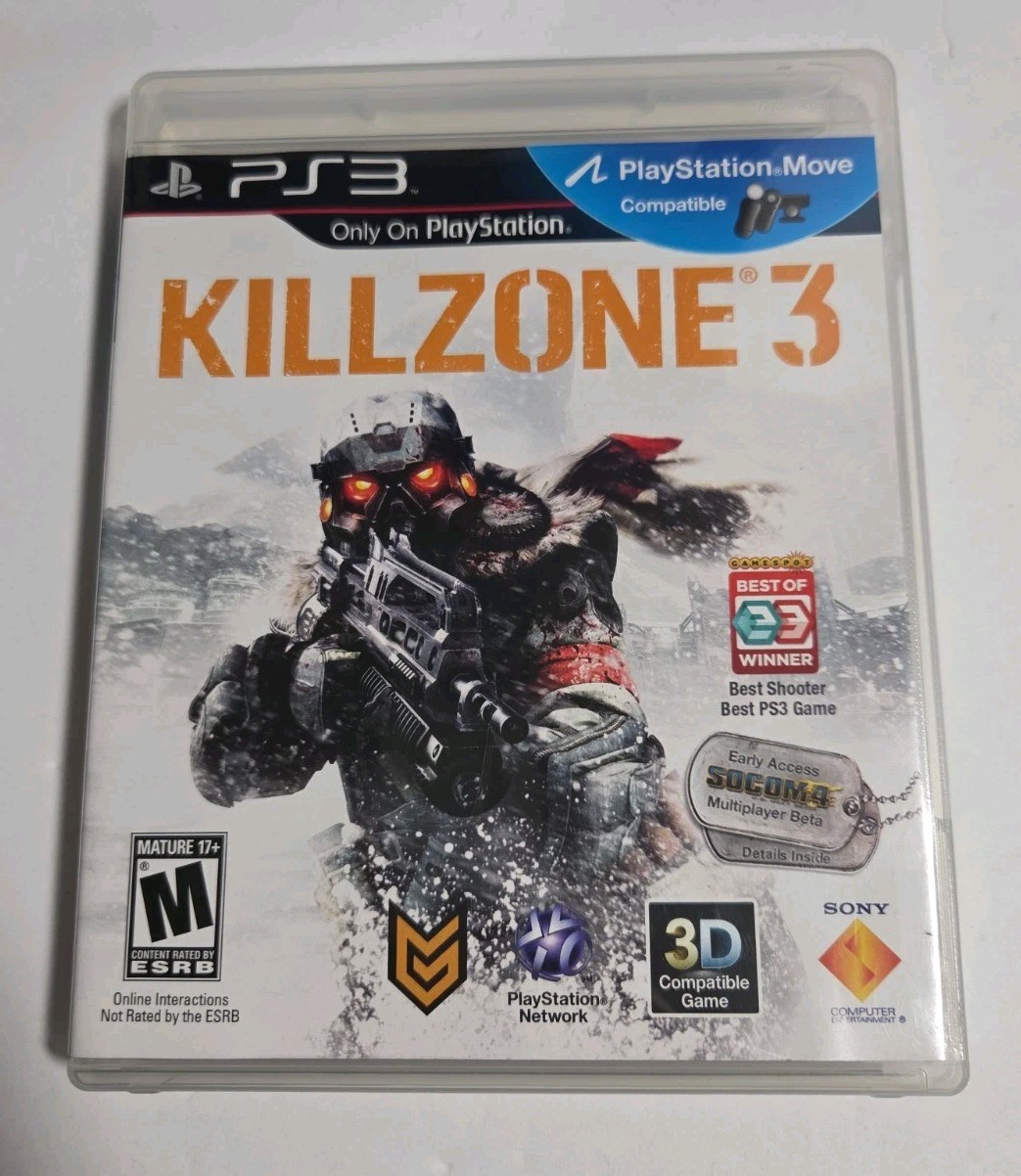 New Sony PlayStation Move Sharp Shooter for PlayStation 3 PS3 Gun Killzone 3
