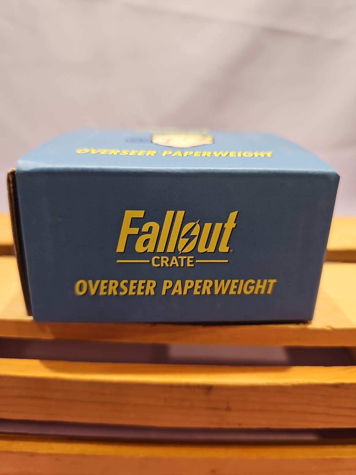 Fallout Loot Crate Overseer Paperweight Brand New In Box