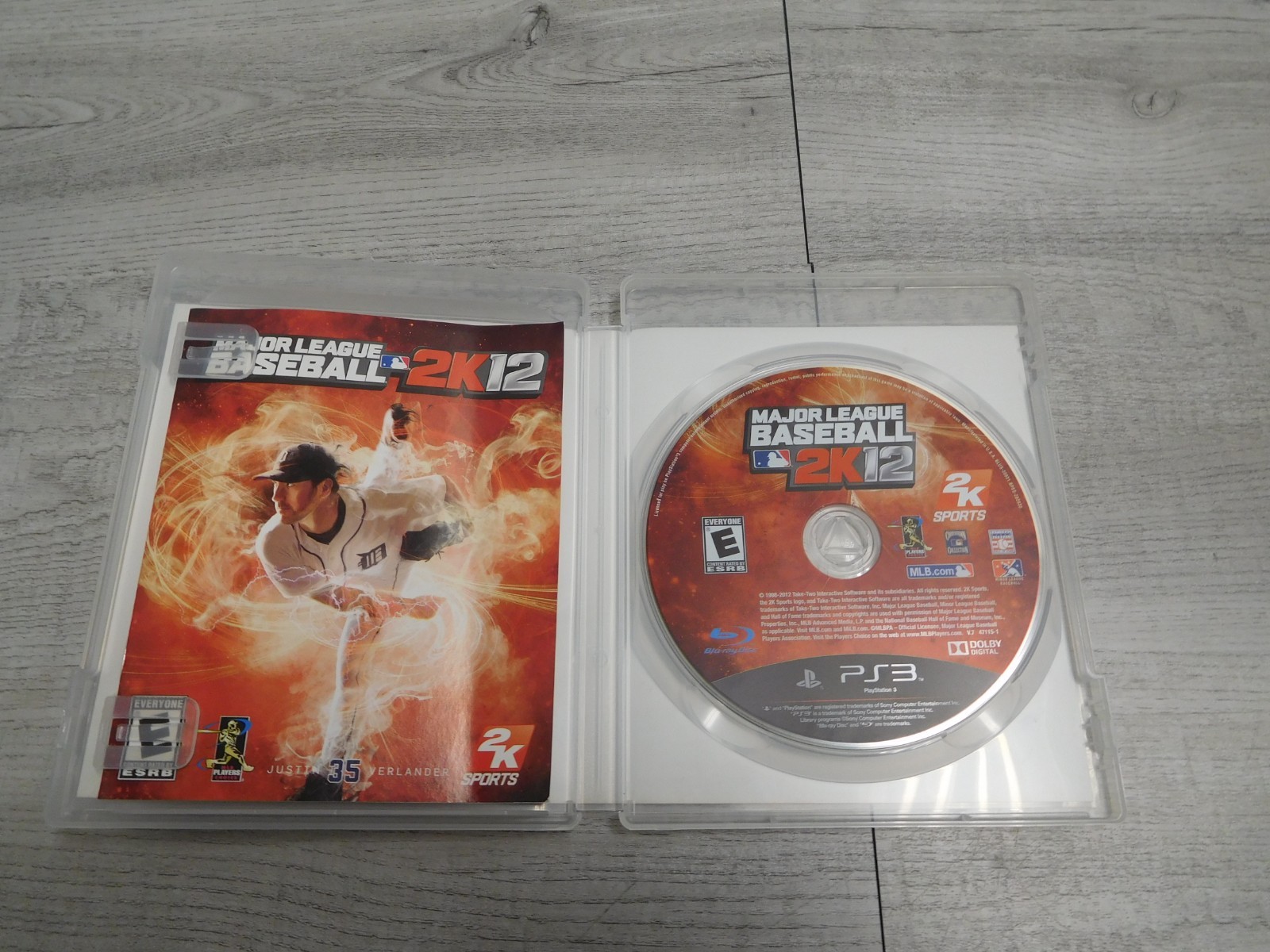 Major League Baseball 2K12 Sony Playstation 3 PS3 2012 CIB Complete Video Game