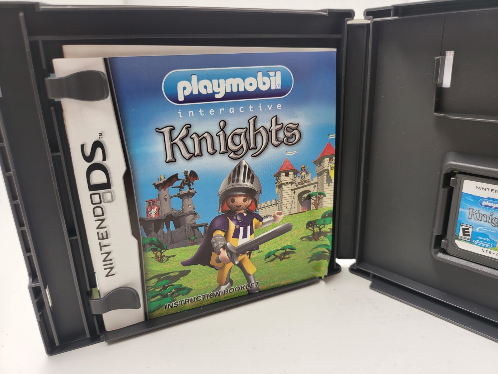 MINT Playmobil Knights Game CIB Complete for Nintendo DS #J35