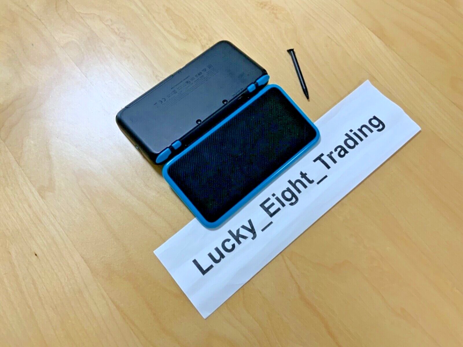 New Nintendo 2DS XL LL Black Turquoise Console Stylus Japanese ver [H]