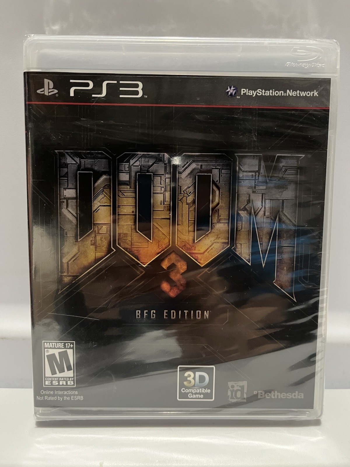 Doom 3 BFG Edition (Sony PlayStation 3, 2012) SEALED