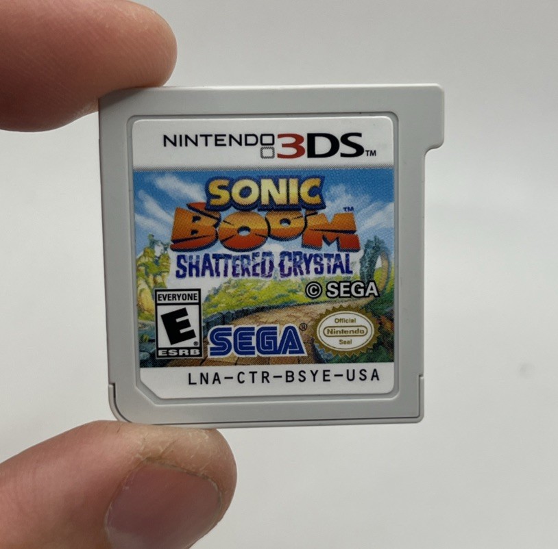 Nintendo 3DS Sonic Boom: Shattered Crystal – Game Cartridge Only – Tested