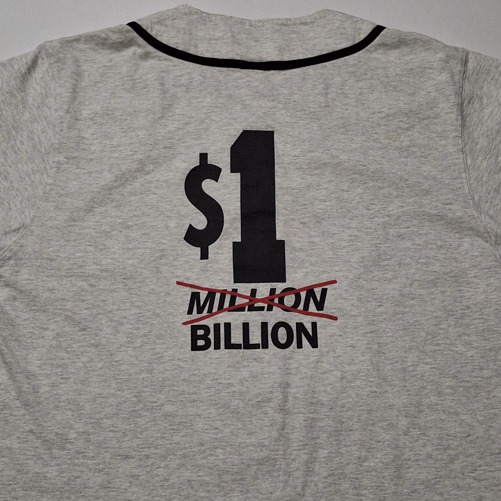 PlayStation Employee Jersey – 1 Billion Sales Milestone in 1998 Grey XL – Rare!