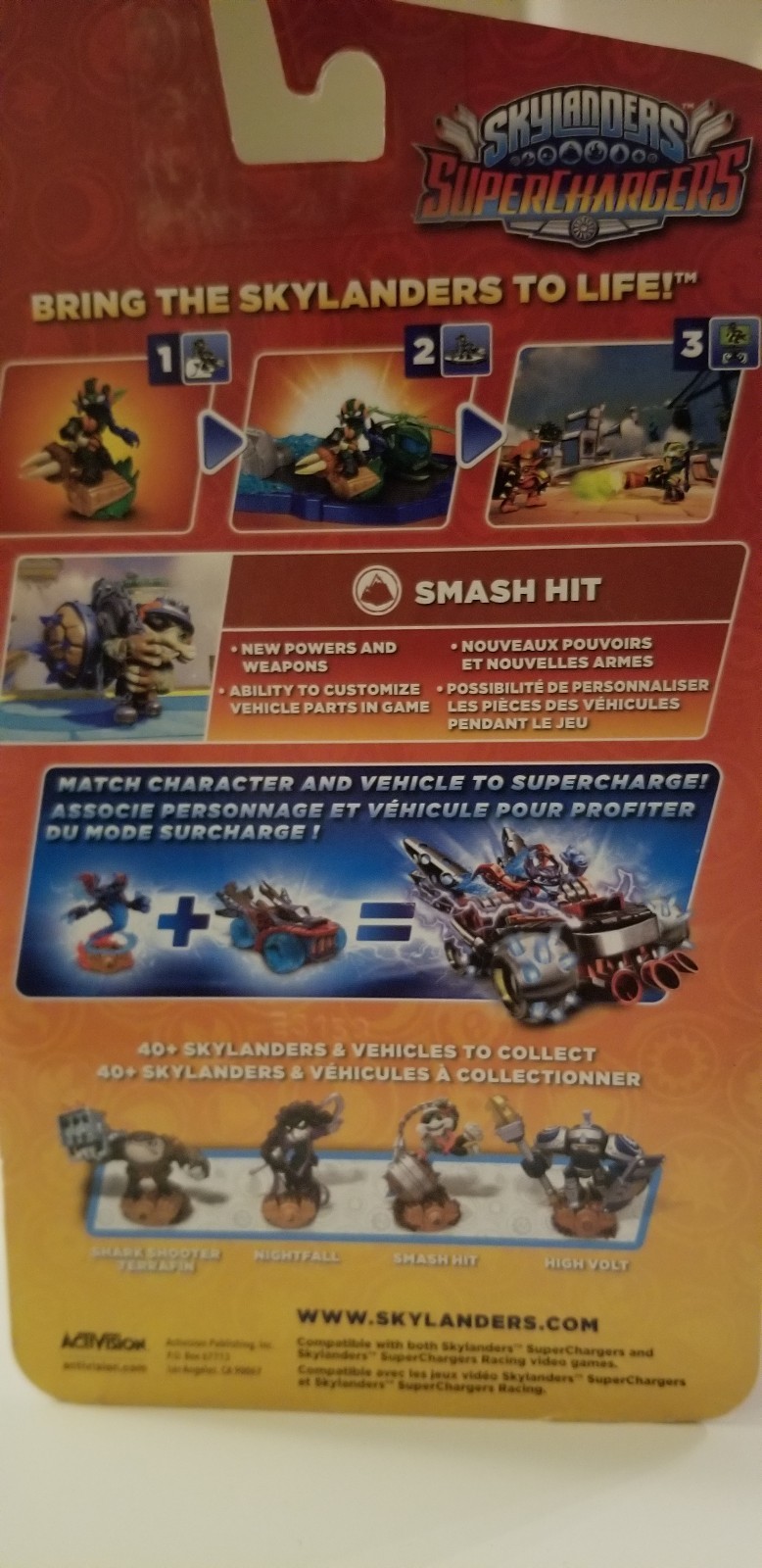 Skylanders Superchargers Smash Hit Figure Earth New in Box Sealed Activision