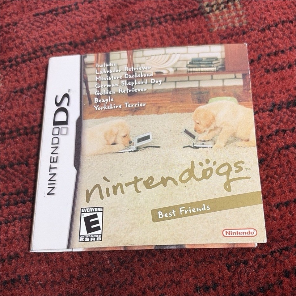 Nintendo Nintendogs: Best Friends Nintendo DS w/ Case & Manual, E, NTSC-U/C
