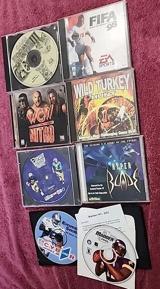 Mixed Sports Pc Game Lot