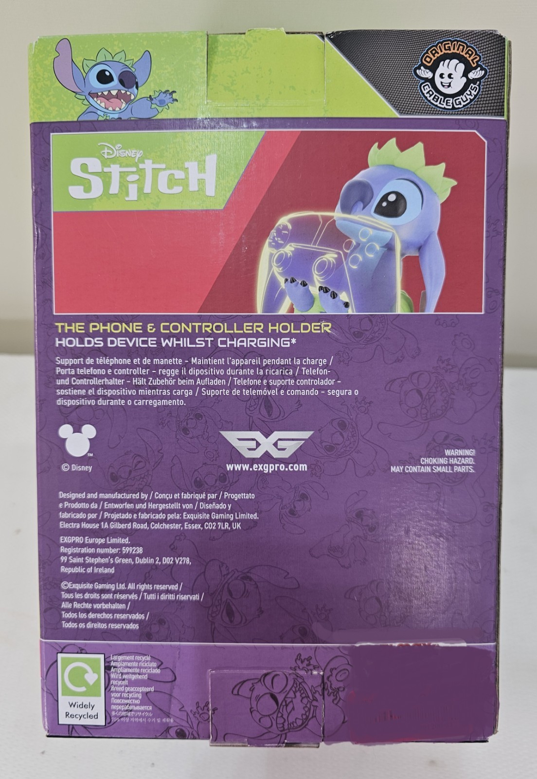 Disney’s Lilo & Stitch Hula Stitch Phone and Controller Holder NEW