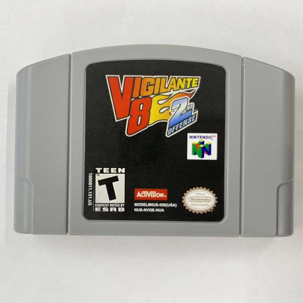 Vigilante 8: 2nd Offense – Nintendo 64 (N64) Mint condition Near mint