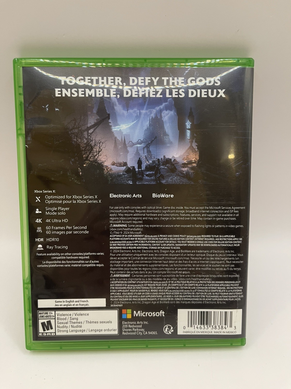 Dragon Age: Veilguard Deluxe Edition – Microsoft Xbox Series X – NEW Unsealed