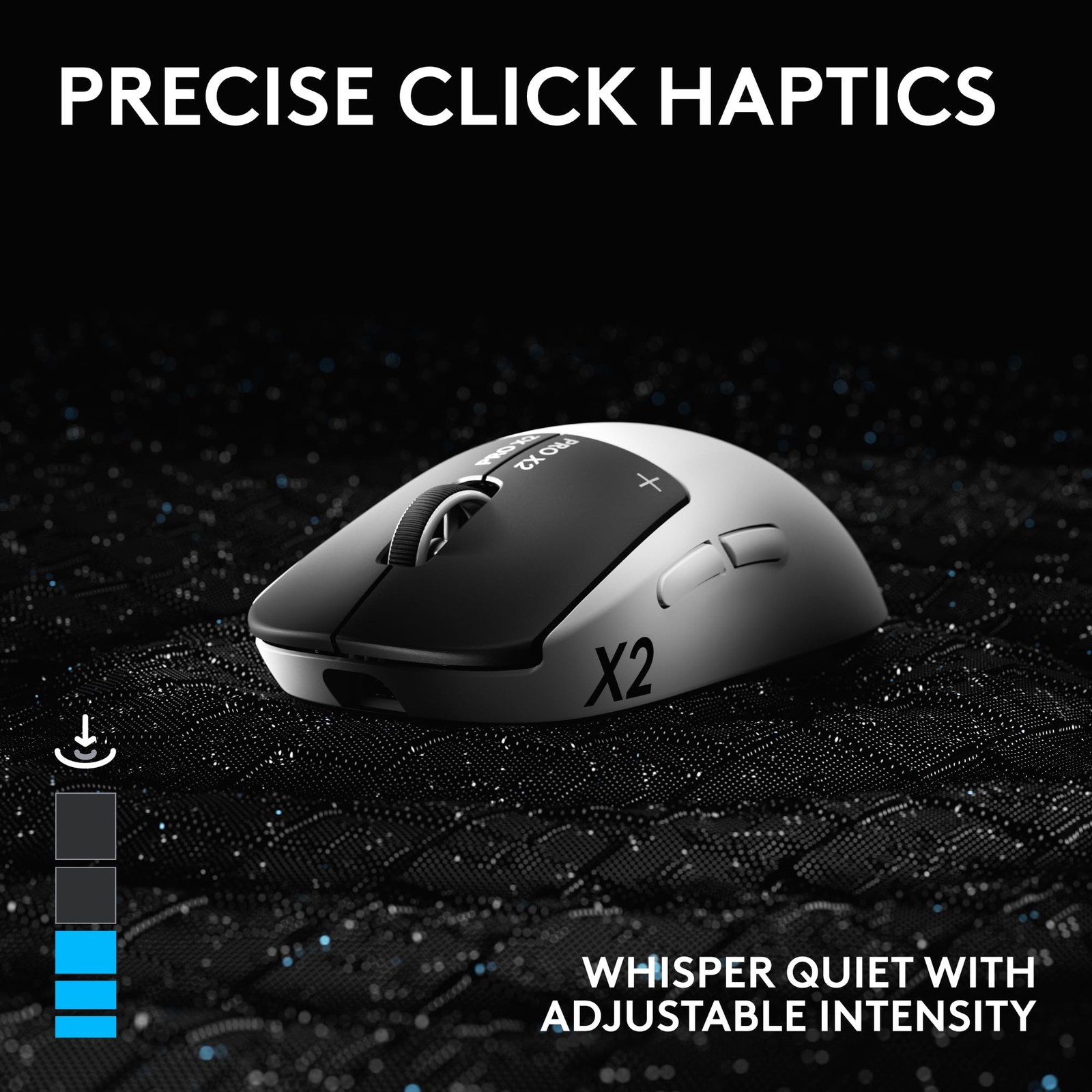 Logitech G Pro X2 Superstrike Wireless Gaming Mouse Customizable Rapid Trigger