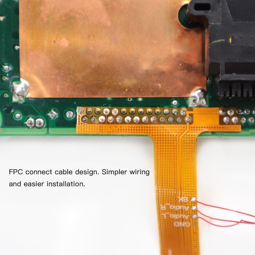 HDMI Hight Light 3.5″ 640×480 Retro Pixel HD IPS LCD Screen For for ATARI LYNX Ⅱ