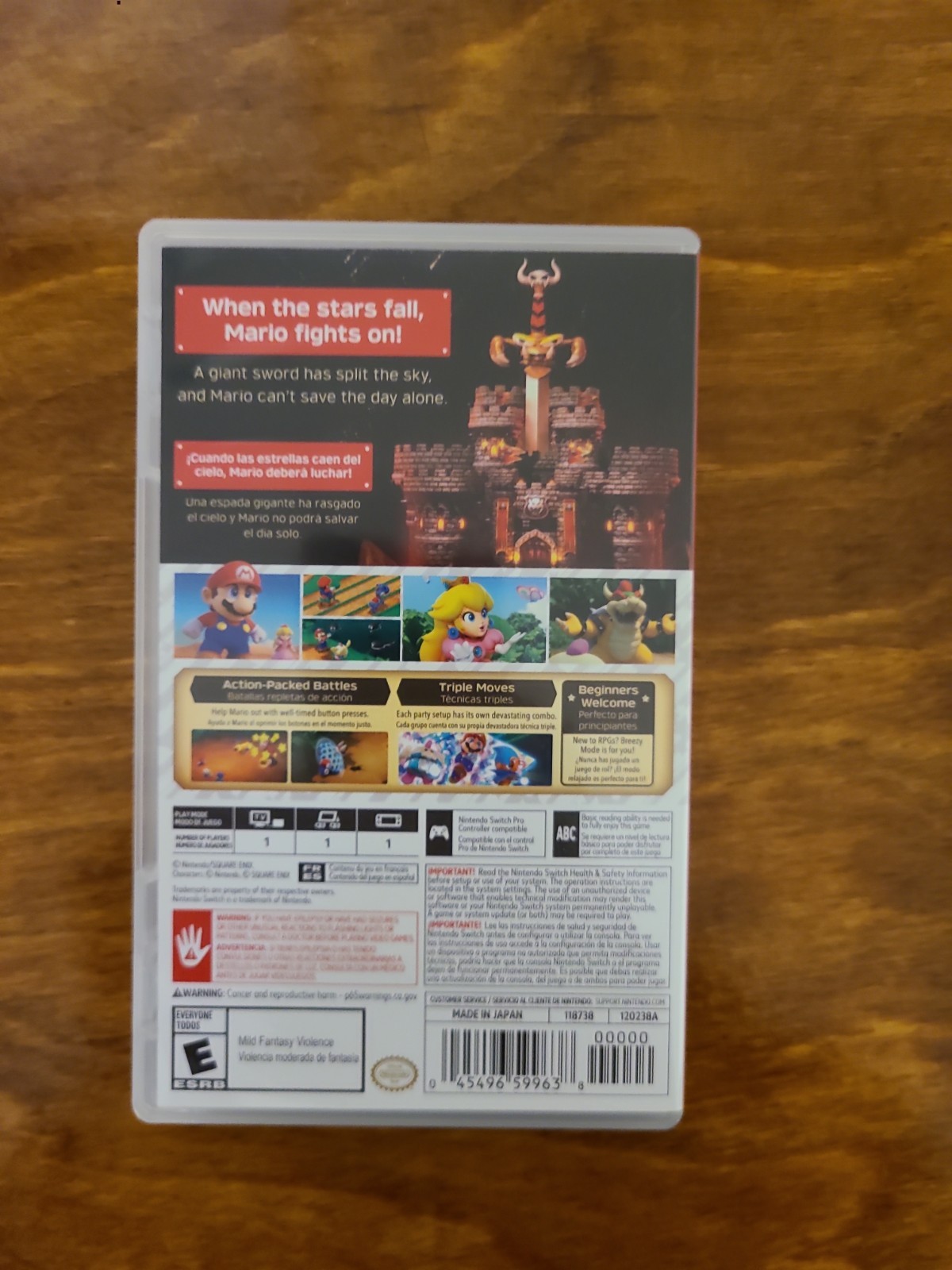 Super Mario Bros RPG – Nintendo Switch