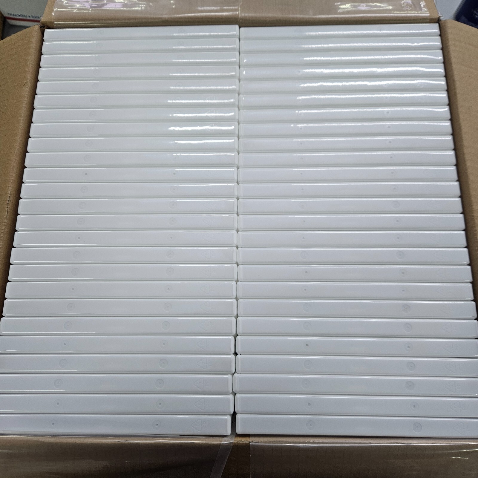 Lot Of 100 New Nintendo Wii DVD White Replacement Cases US Stock Ships Fast