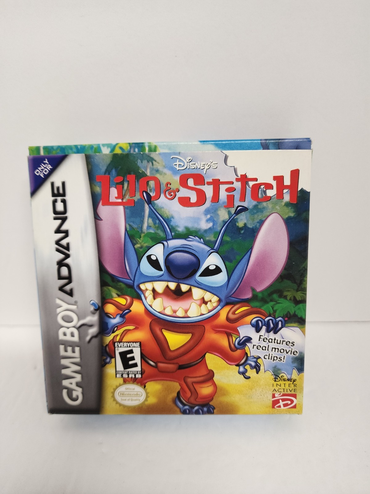Gameboy Advance Disney’s Lilo & Stitch Authentic! Box & insert Only.