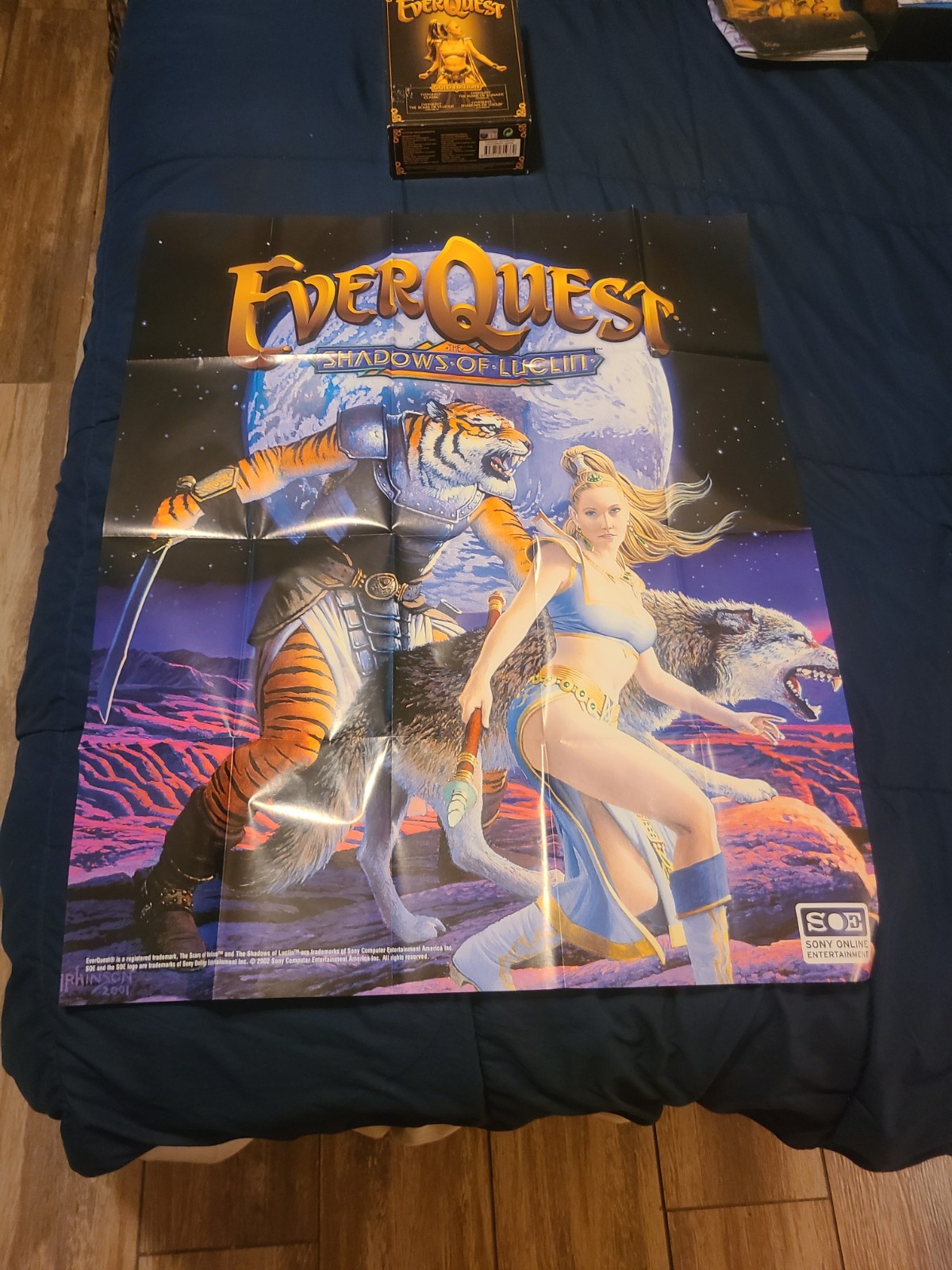 *RARE* Everquest Gold Edition European Version 5 Disk CIB With Custom Mousepad