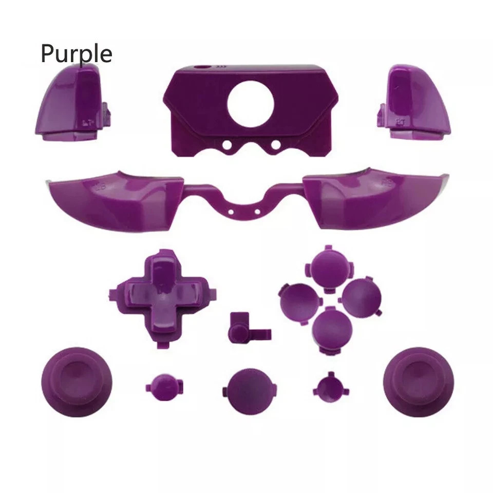 New Full Set Buttons Replacement Parts for Xbox One Controller 3.5 mm Jack Elite
