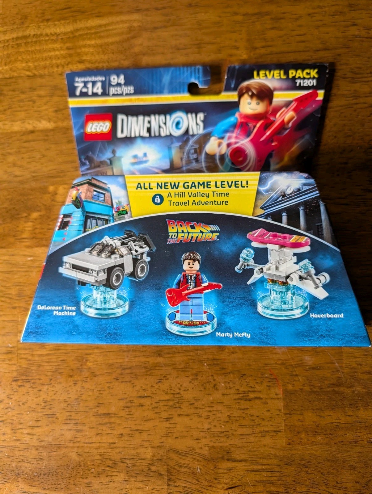 LEGO Dimensions Back to the Future Level Pack 71201 Marty McFly 3-in-1