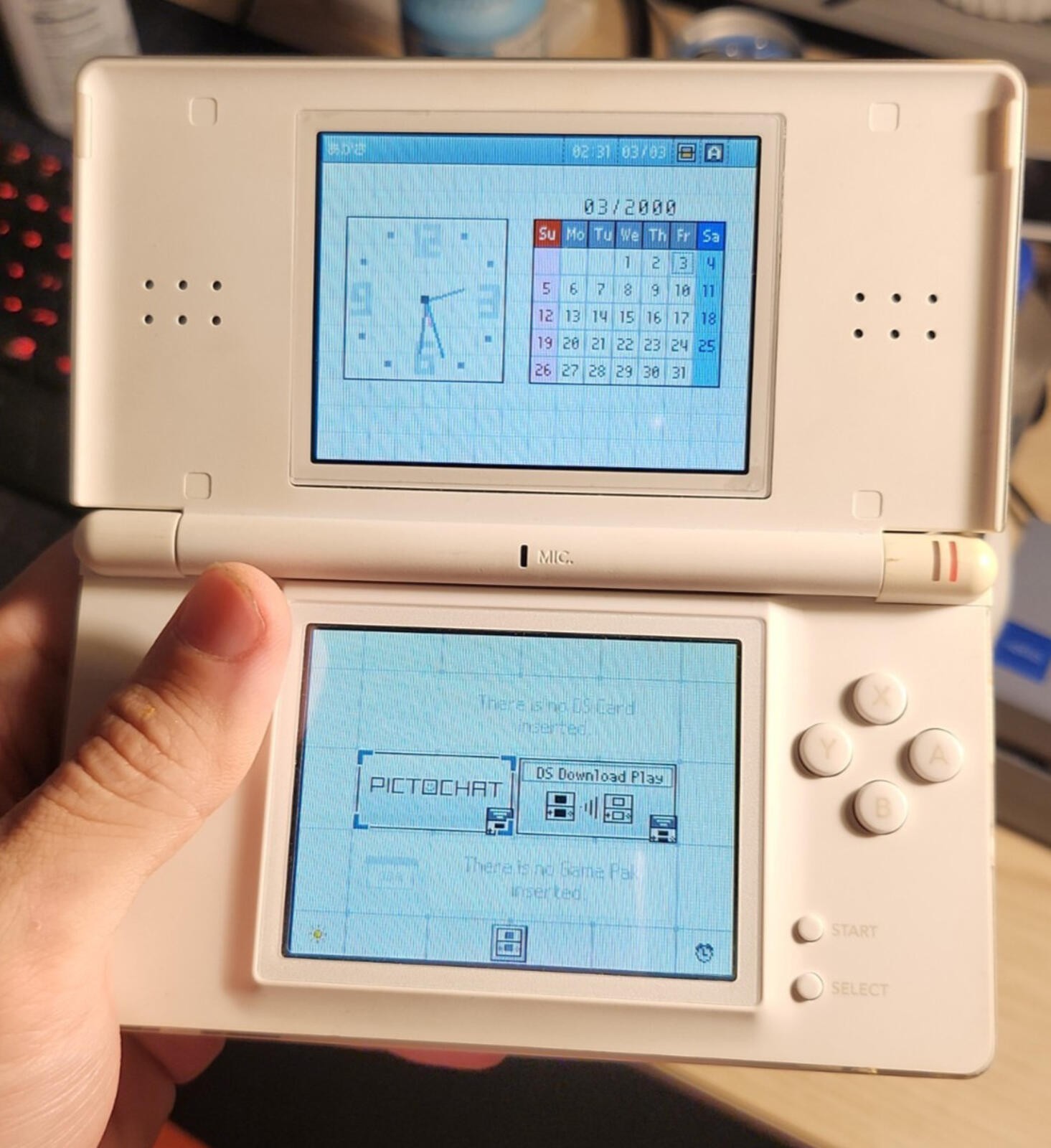Nintendo DS Lite Handheld Console – Polar White Open Box