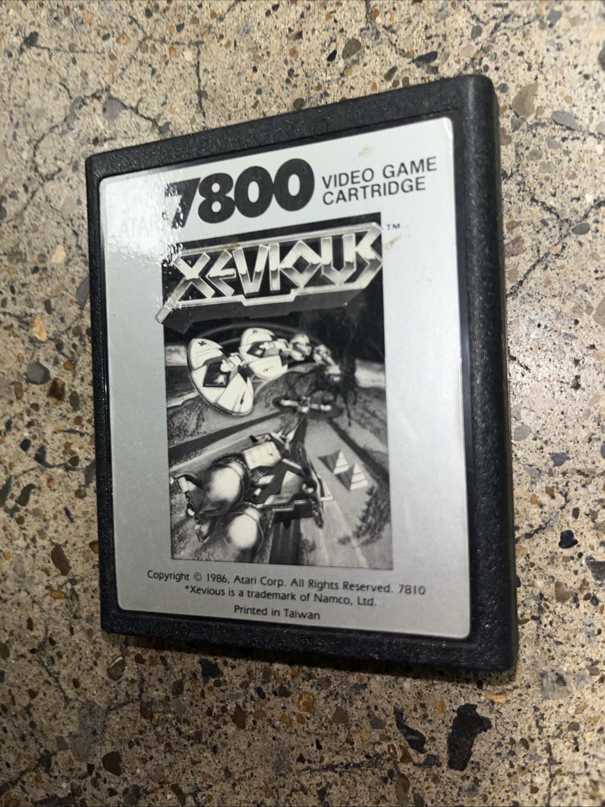 Atari 7800 Pro System Xevious 1987 – Game Cartridge Only