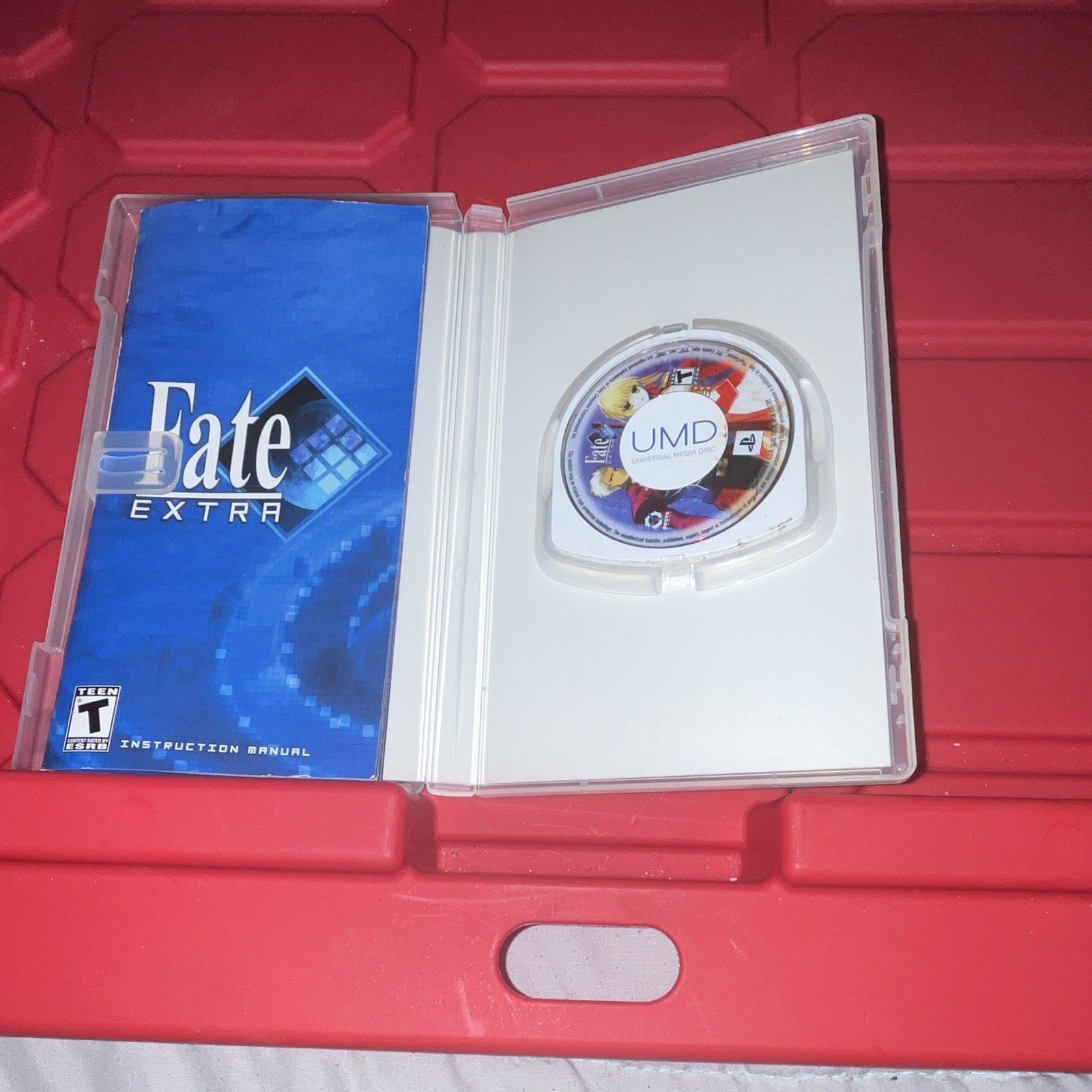 Aksys Games Fate/Extra Sony PSP JRPG T-Teen Manual NTSC-U/C 2011(A)