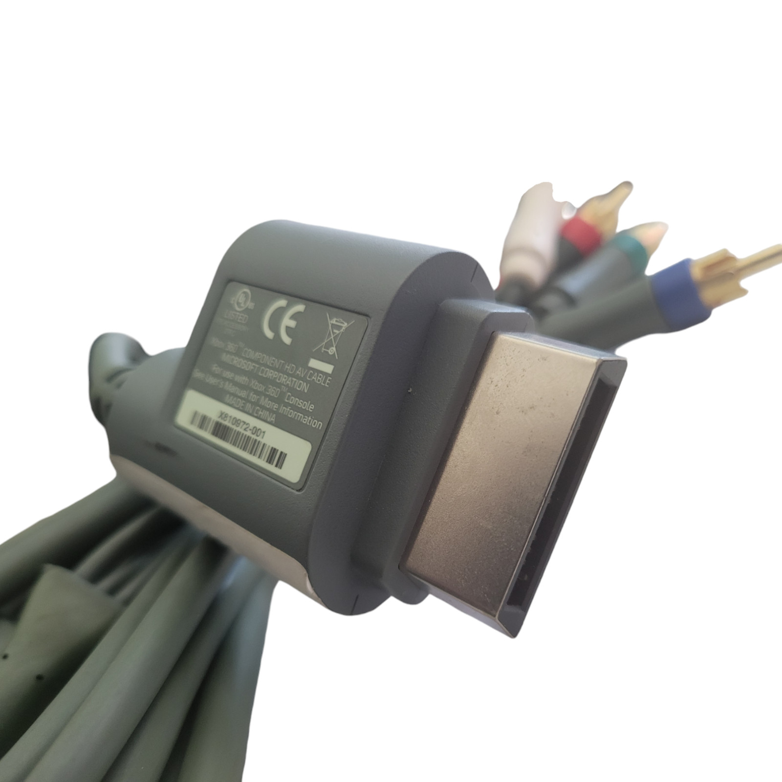 OEM Genuine Microsoft Xbox 360 Console Component HD AV Cable HDTV X810972-001