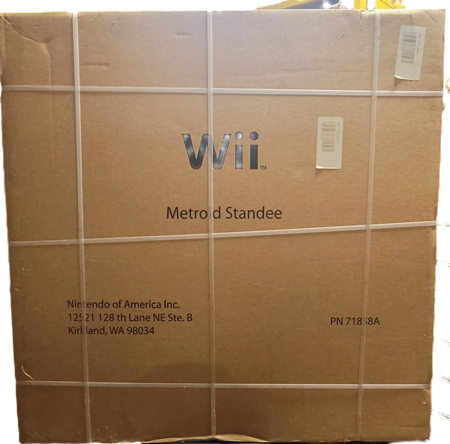 RARE Metroid Other M Samus Standee | Nintendo Wii | NEW Factory Sealed
