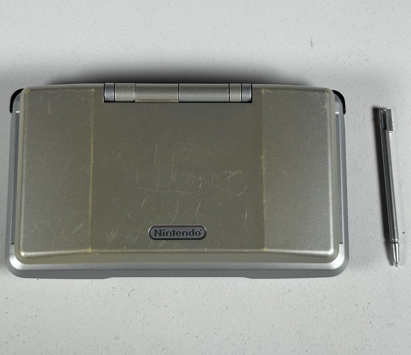 Nintendo DS Original Console NTR-001 – Titanium Silver – FOR PARTS ONLY