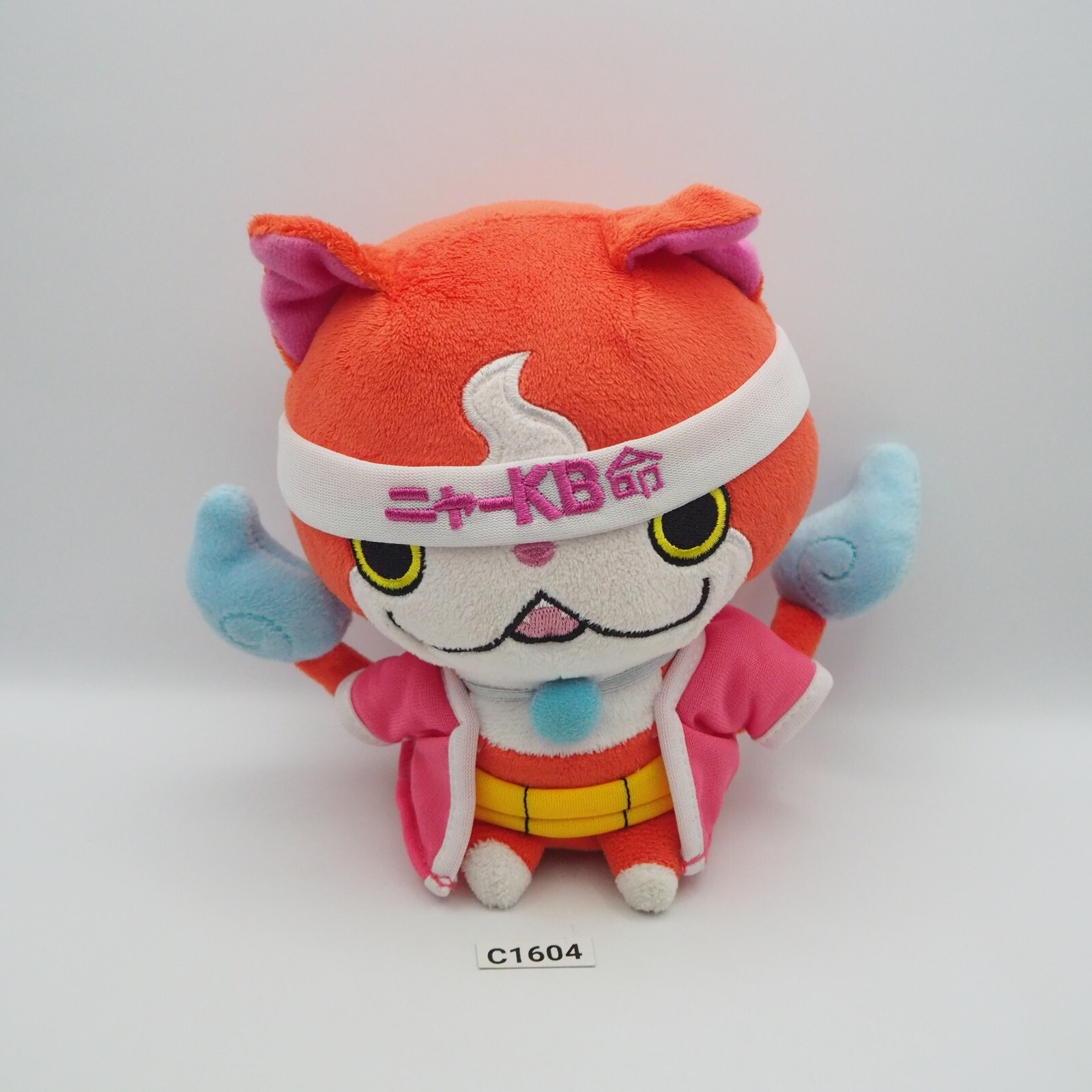 Yokai Watch C1604 Jibanyan Meow Nya-KB Bandai NO VOICEBOX Plush 6″ Toy Doll