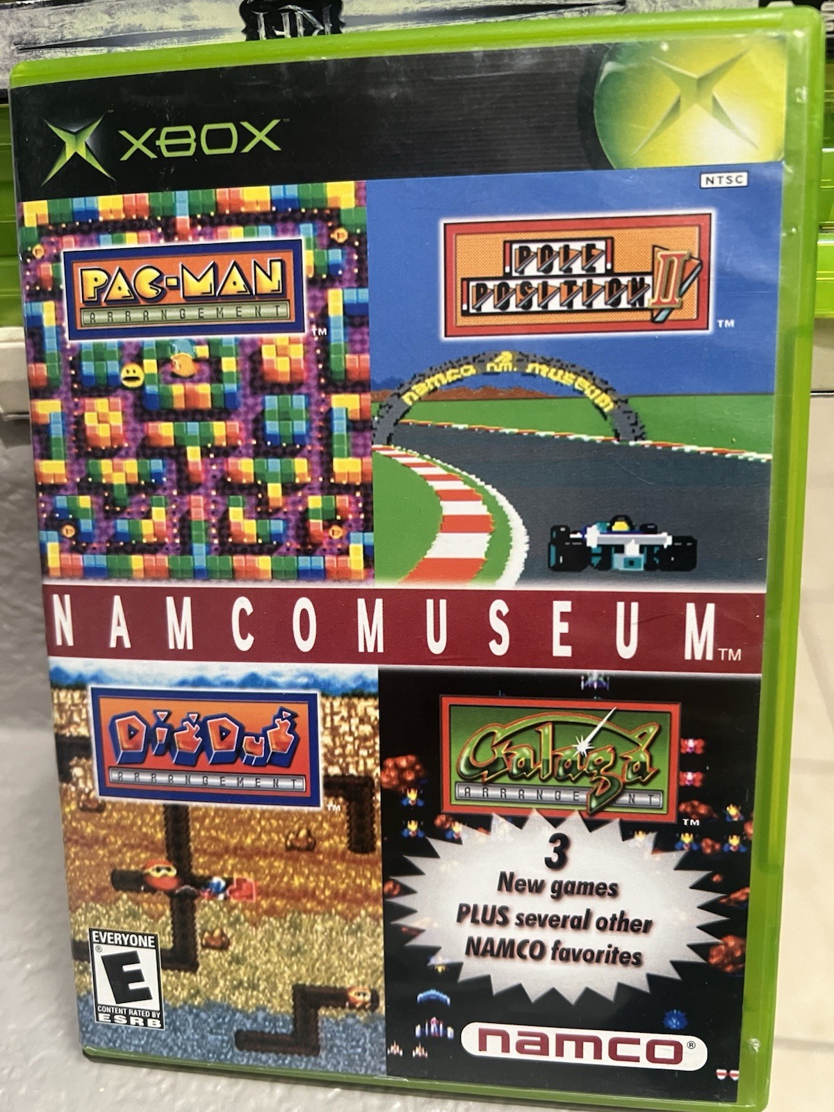Namco Museum Xbox CIB Tested