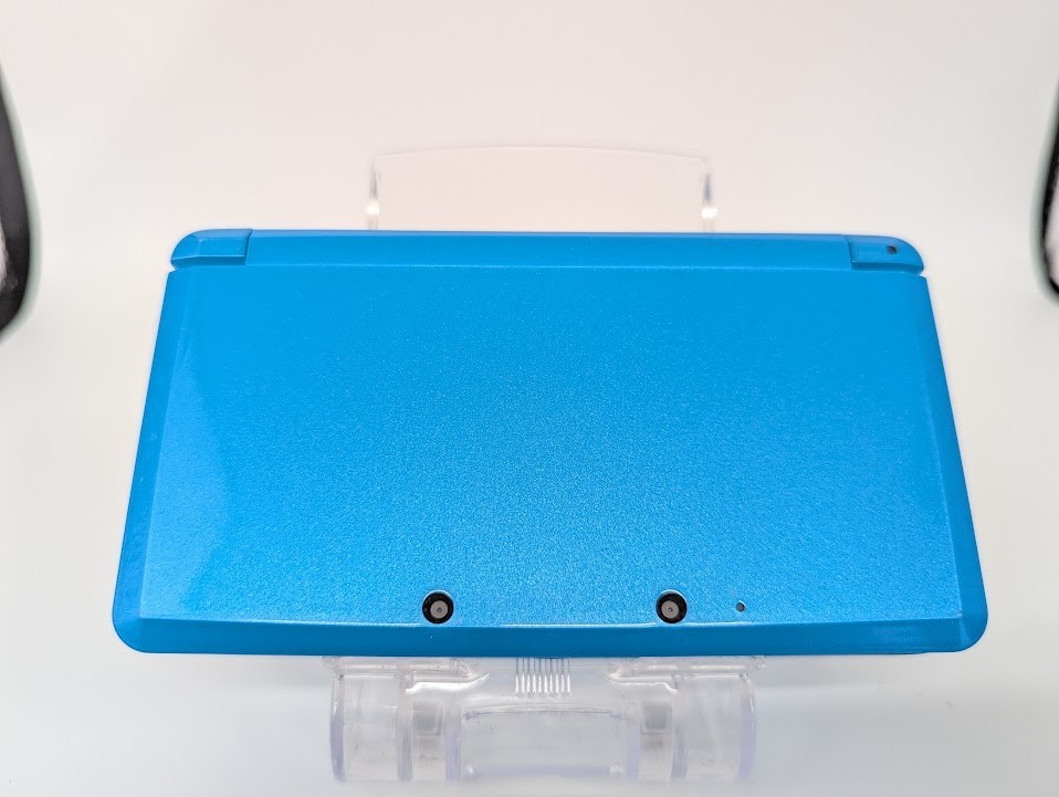 B308 Nintendo 3DS console Light Blue Japan w/pen memory 4GB adapter fx