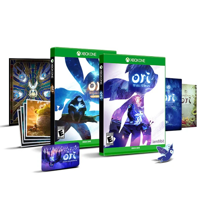iam8bit Ori Collectors Edition Xbox One/Series X Blind Forest Will of Wisps RARE