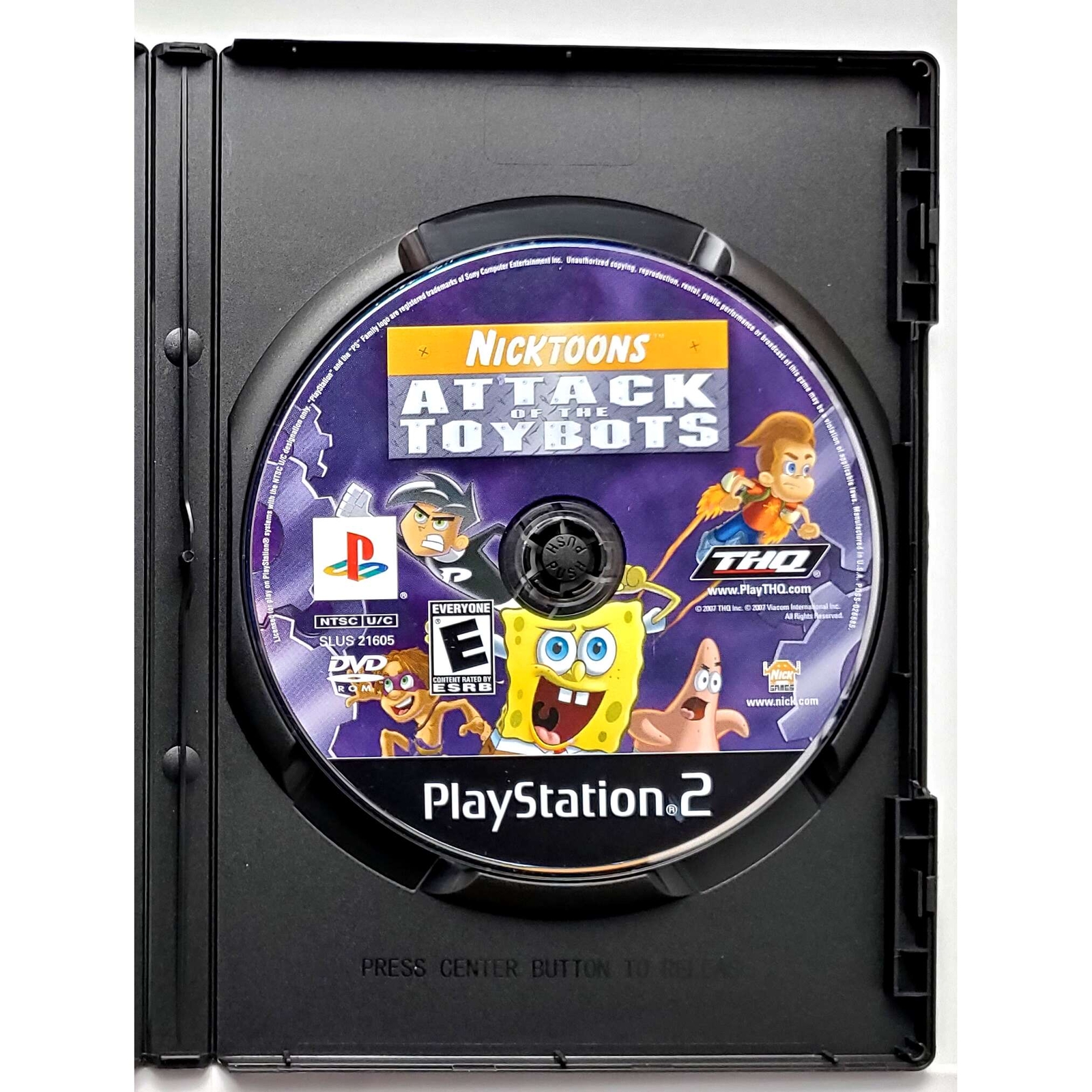 Nicktoons Attack Of The Toybots – Sony Playstation 2 PS2 Pristine Authentic