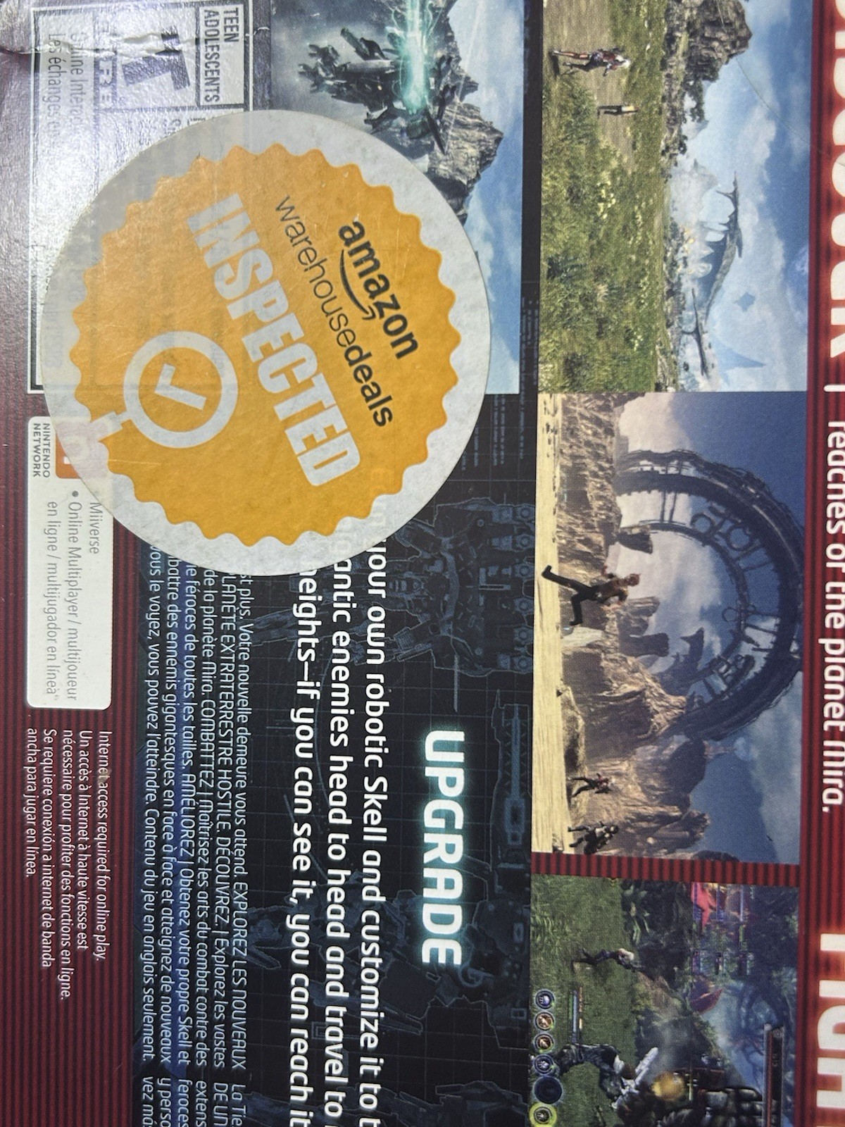 Xenoblade Chronicles X – Special Edition (Nintendo Wii U, 2015) Book, USB, & Cel