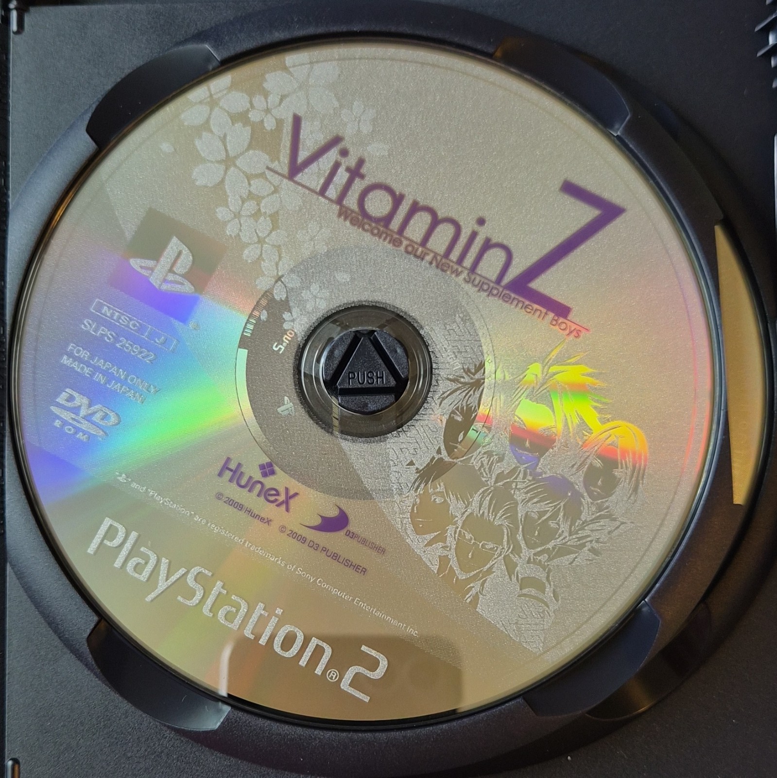 D3PUBLISHER VitaminZ PS2 NTSC-J (Japan) Visual Novel Dating Sim 2009 Manual
