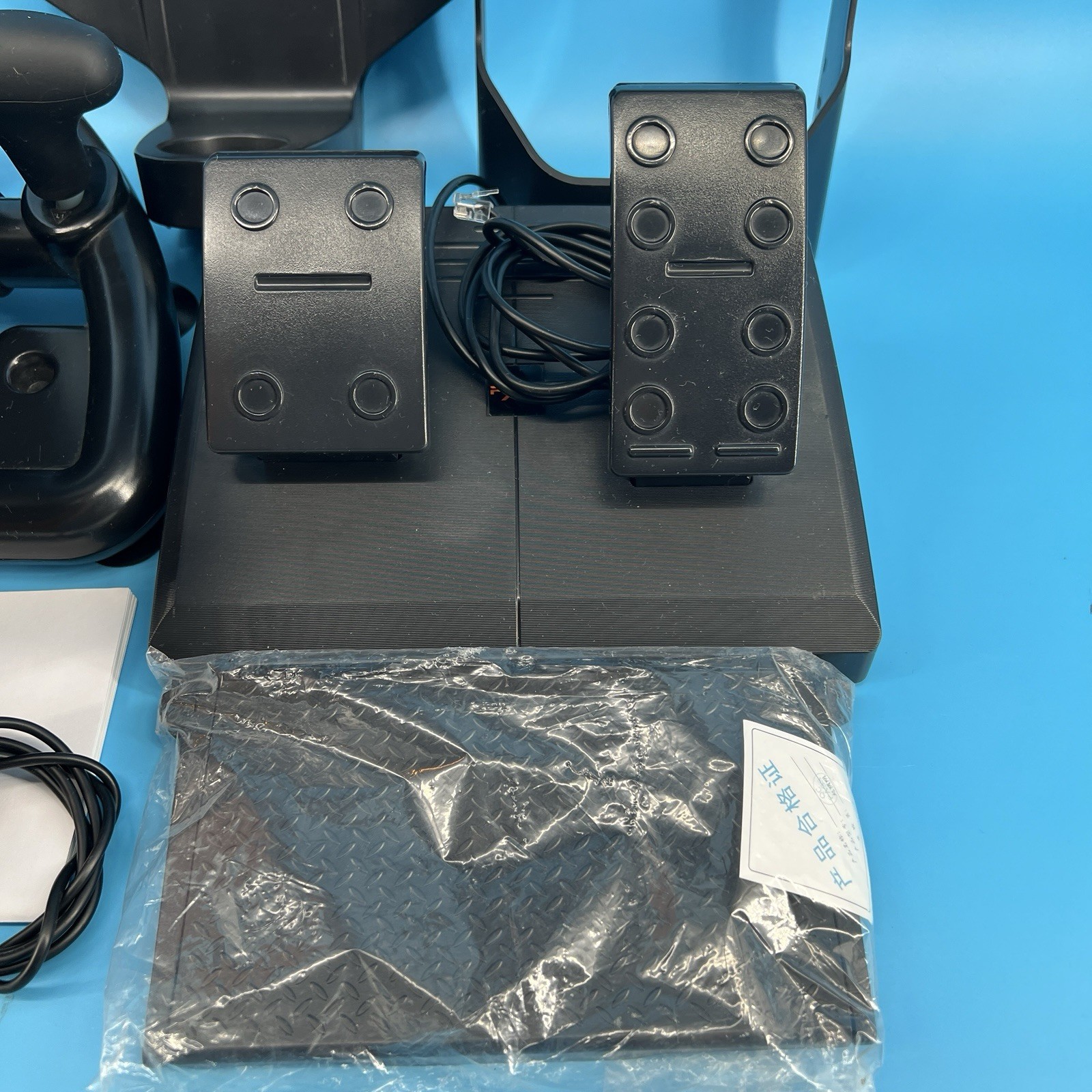 PXN V3 PRO Racing Wheel & Pedals for PC, PS3, PS4, X-One, X/S, Switch – Orange