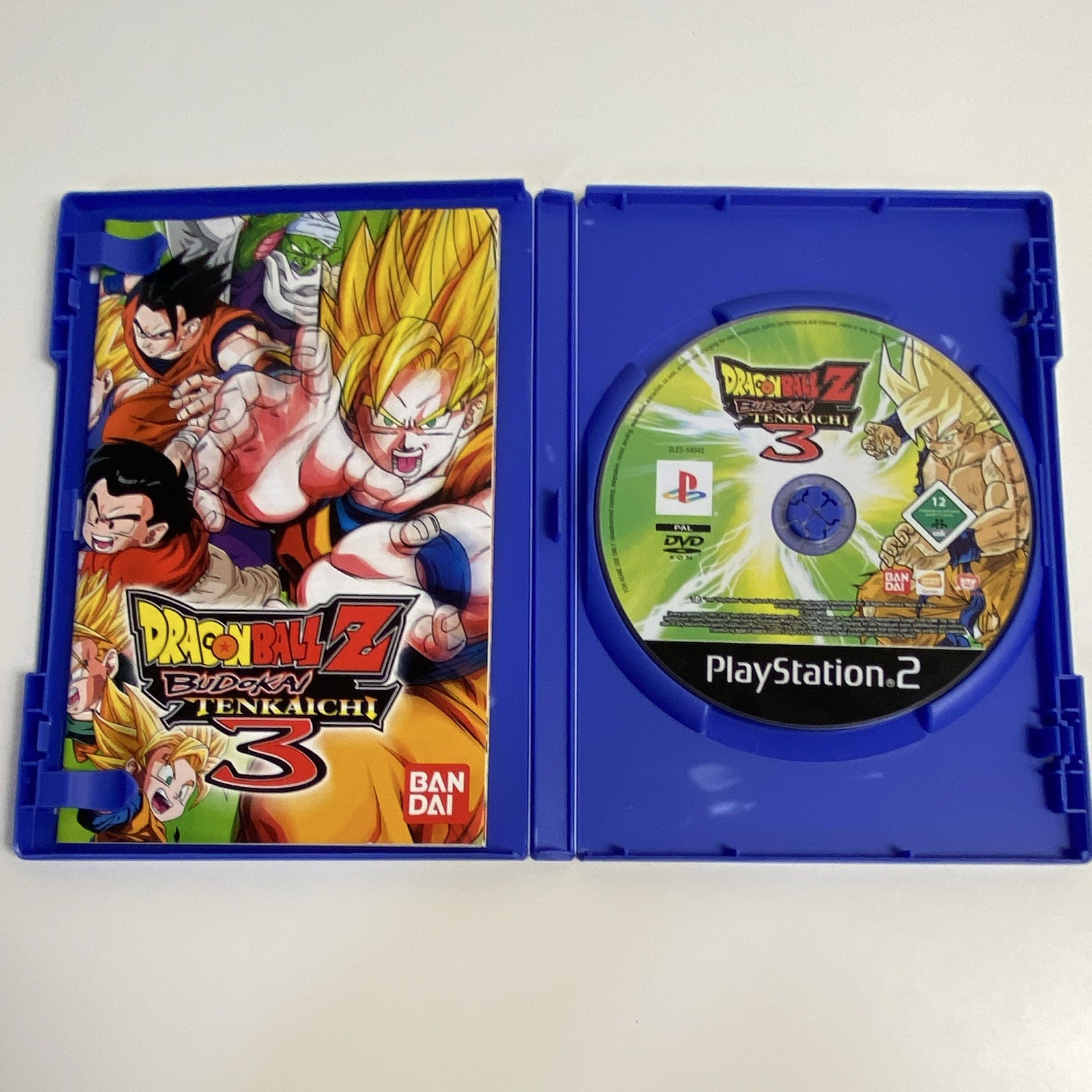 Bandai Dragon Ball Z Budokai Tenkaichi 3 PS2 PAL France PEGI 12 Manual 2007