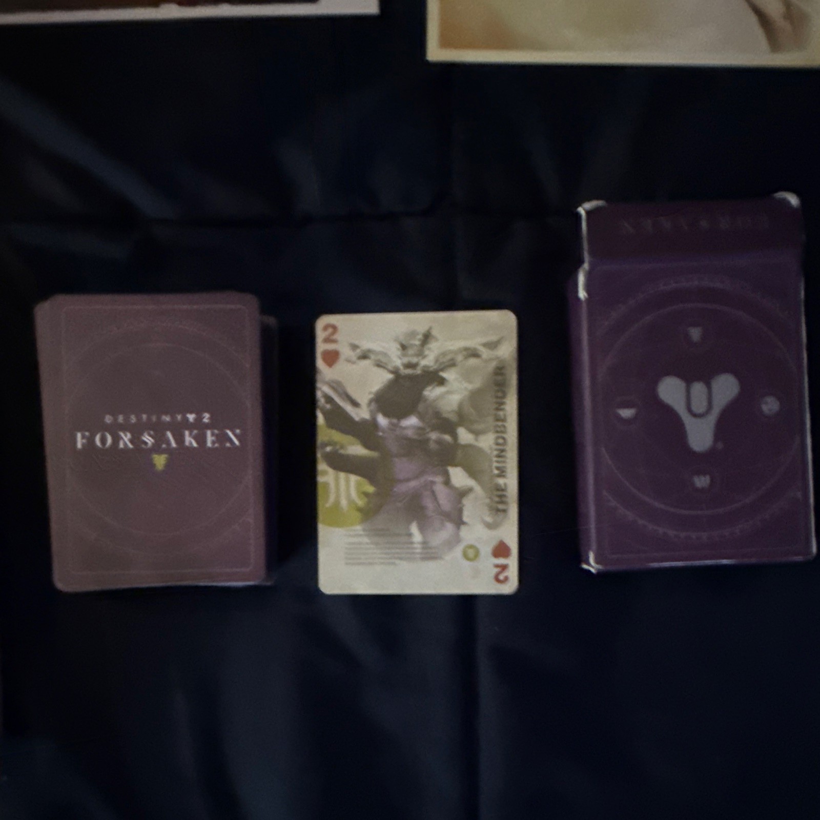 Bungie Destiny 2 Forsaken Collectible Set: Playing Cards, Deck Box, Booklet