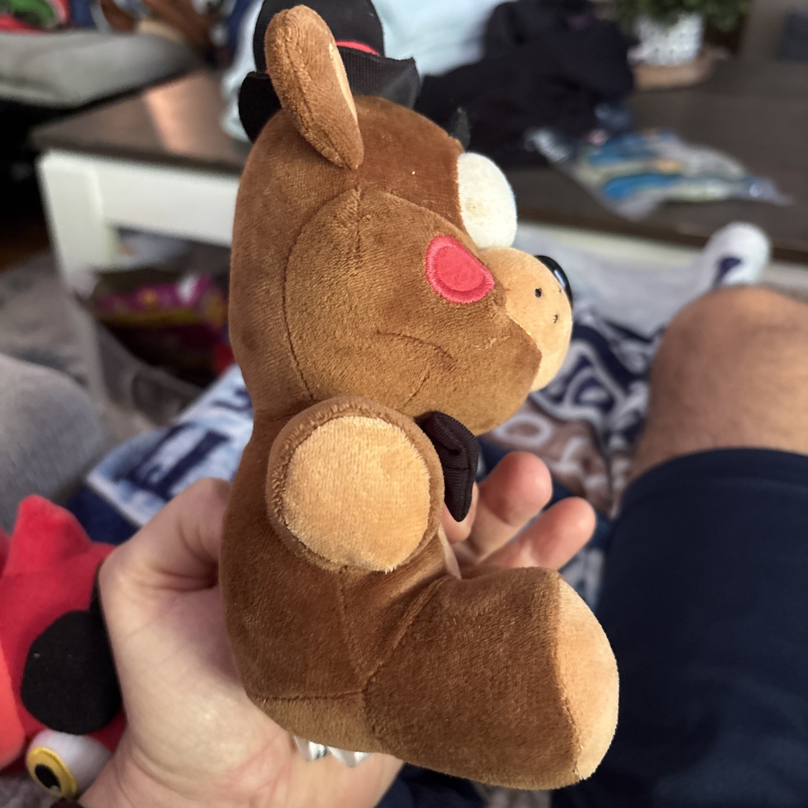 Toy Freddy Funko 2016 Plush GameStop Exclusive Five Nights At Freddy’s RARE Red