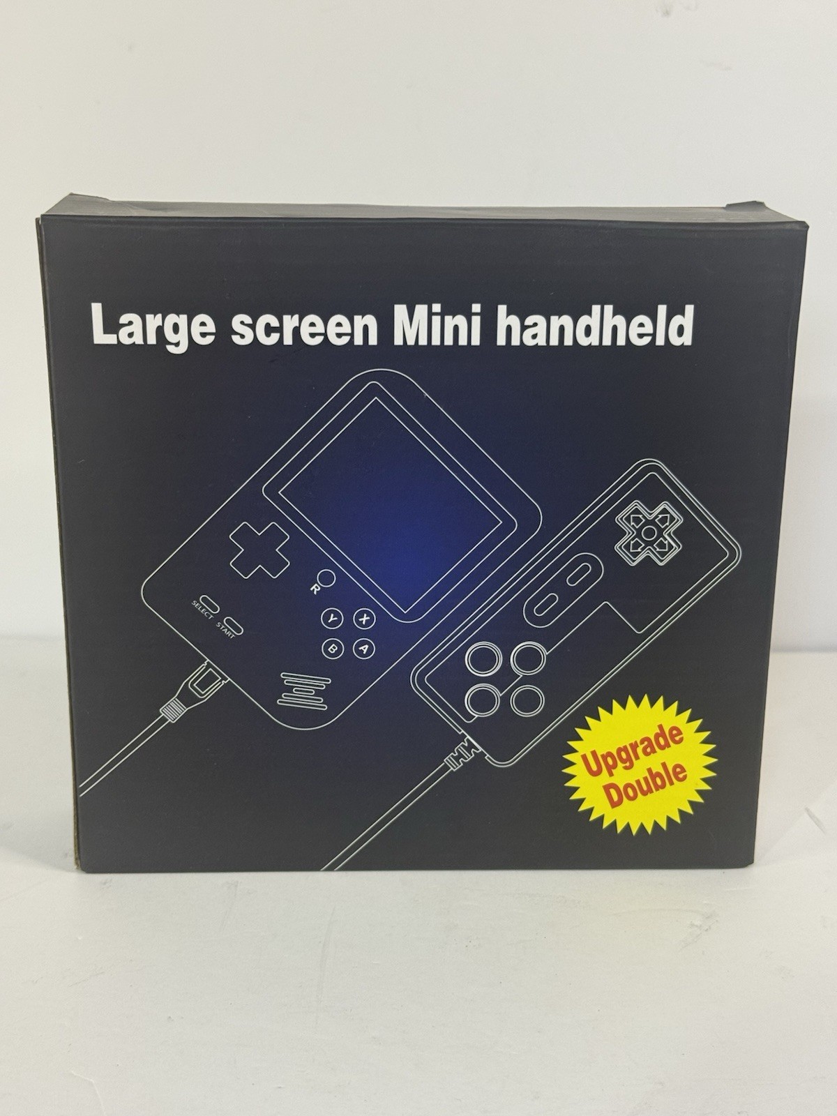 Retro FC Large Screen Mini Handheld Game Console 500 Games Portable Open Box